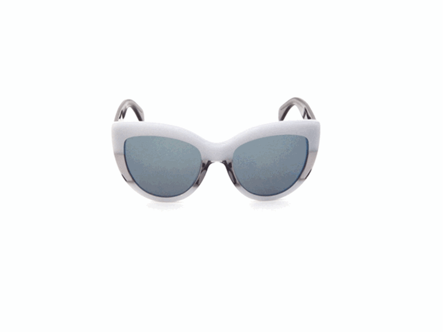 Marc Jacobs MMJ 455/S — γυναικεία γυαλιά ηλίου, cat-eye, χρώμα γκρι